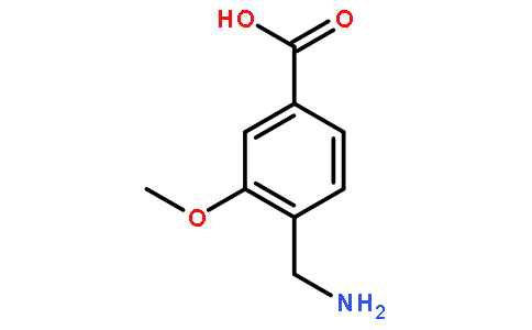 4-氨甲基-3-甲氧基苯甲酸