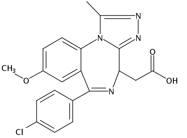 6-(4-氯苯基)-8-甲氧基-1-甲基-4H-[1,2,4]噻唑并[4,3-a][1,4]苯并二氮杂卓-4-乙酸