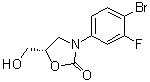 (5S)-3-(4-溴-3-氟苯基)-5-(羟基甲基)-2-恶唑烷酮
