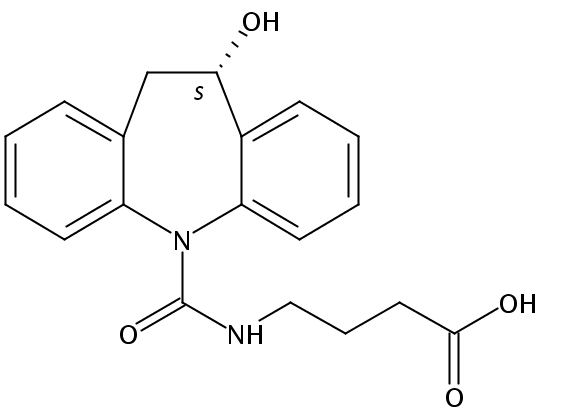 (S)-4-(10-Hydroxy-10,11-dihydro-5H-dibenzo[b,f]azepine-5-carboxamido)butanoic acid