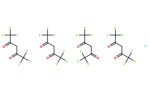 Zirconium(IV) hexafluoroacetylacetonate,Zr(CF3COCHCOCF3)4