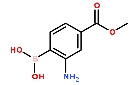 (2-氨基-4-(甲氧基羰基)苯基)硼酸