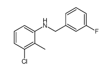3-Chloro-N-(3-fluorobenzyl)-2-methylaniline