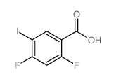 2,4-二氟-5-碘苯甲酸