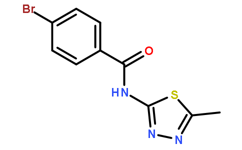 4-溴-N-(5-甲基-1,3,4-噻二唑-2-基)-苯甲酰胺