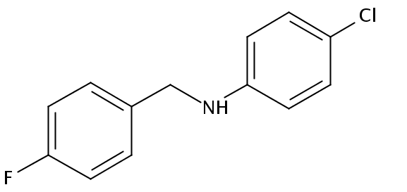 4-Chloro-N-(4-fluorobenzyl)aniline