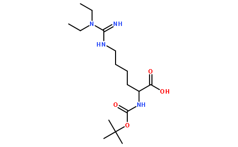 N-叔丁氧羰基-N'-[(二乙基氨基)亚氨基甲基]-L-赖氨酸