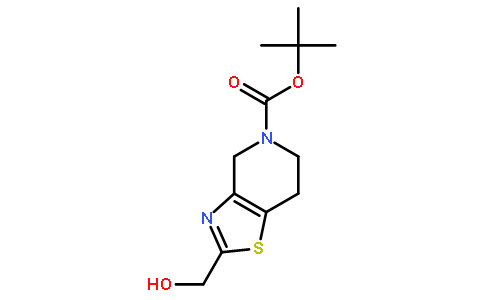 2-(羟基甲基)-6,7-二氢噻唑并[4,5-c]吡啶-5(4h)-羧酸叔丁酯
