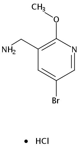 (5-Bromo-2-methoxypyridin-3-yl)methanamine hydrochloride