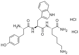 L-赖氨酸酰胺,L-酪氨酰-L-色氨酰-, 二盐酸 (9CI)