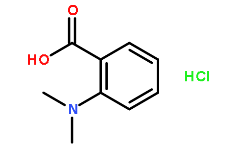 2-(二甲基氨基)苯甲酸盐酸盐