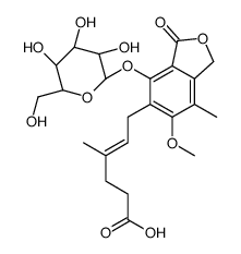 (E)-6-[6-methoxy-7-methyl-3-oxo-4-[(2S,3R,4S,5S,6R)-3,4,5-trihydroxy-6-(hydroxymethyl)oxan-2-yl]oxy-1H-2-benzofuran-5-yl]-4-methylhex-4-enoic acid