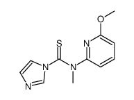 N-(6-methoxypyridin-2-yl)-N-methylimidazole-1-carbothioamide