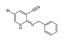 2-(benzylamino)-5-bromopyridine-3-carbonitrile