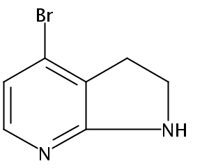 4-溴-1H,2H,3H-吡咯并[2,3-b]吡啶
