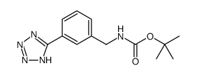 tert-butyl 3-(1H-tetrazol-5-yl)benzylcarbamate