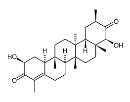 (2R,4S,4aR,6aR,6bS,11S,12aS,12bS,14aS,14bS)-4,11-dihydroxy-2,4a,6a,9,12b,14a-hexamethyl-1,2,4,4a,5,6,6a,6b,7,8,11,12,12a,12b,13,14,14a,14b-octadecahydropicene-3,10-dione