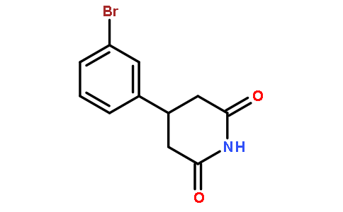 4-(3-溴苯基)-哌啶-2,6-二酮