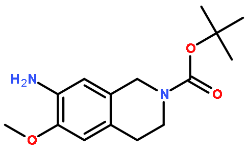 tert-butyl 7-amino-6-methoxy-3,4-dihydroisoquinoline-2(1H)-carboxylate