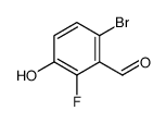 6-bromo-2-fluoro-3-hydroxybenzaldehyde