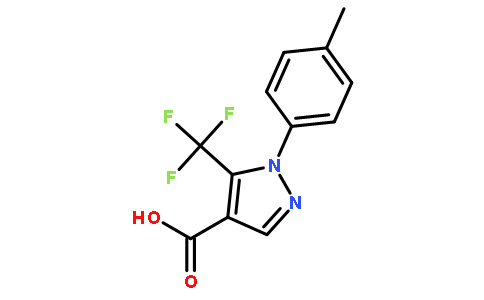 1-(4-甲基苯基)-5-(三氟甲基)-1H-吡唑-4-羧酸