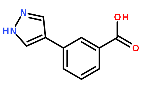 3-(1H-吡唑-4-基)苯甲酸