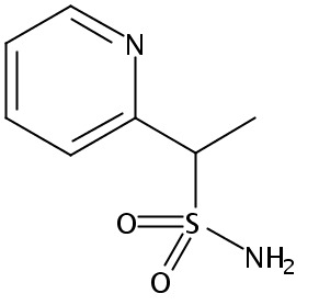 1-(pyridin-2-yl)ethanesulfonamide