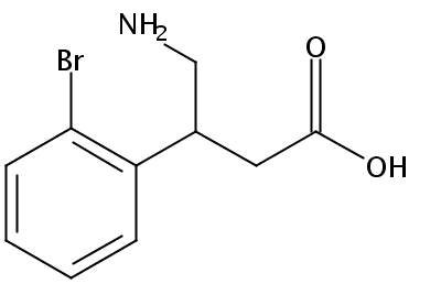 4-Amino-3-(2-bromophenyl)butanoic acid