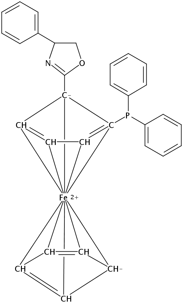 (2S)-1-[(4S)-4,5-二氢-4-苯基-2-噁唑基]-2-(二苯基膦)二茂铁