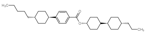 反式,反式-4-丙基双环己基-4-基 4-(反式-4-戊基环己基)-苯甲酸