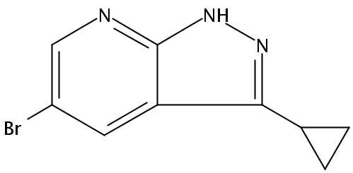 5-Bromo-3-cyclopropyl-1H-pyrazolo[3,4-b]pyridine