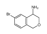 6-bromo-3,4-dihydro-1H-2-Benzopyran-4-amine