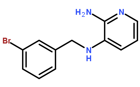 2-氨基-3-(3-溴苄基氨基)吡啶