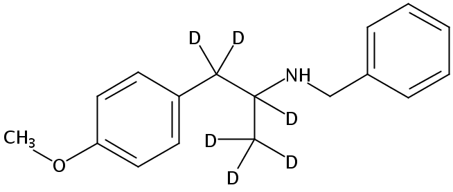 rac-N-Benzyl-3-(4-methoxyphenyl)-2-propylamine-d6