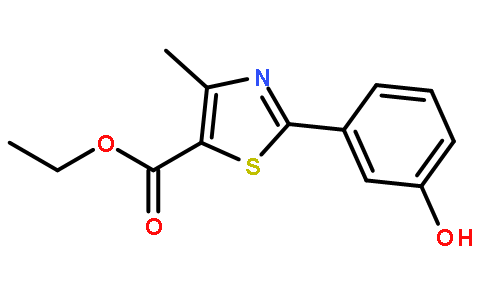 2-(3-羟基苯基)-4-甲基噻唑-5-羧酸乙酯