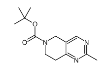 tert-butyl 2-methyl-7,8-dihydro-5H-pyrido[4,3-d]pyrimidine-6-carboxylate