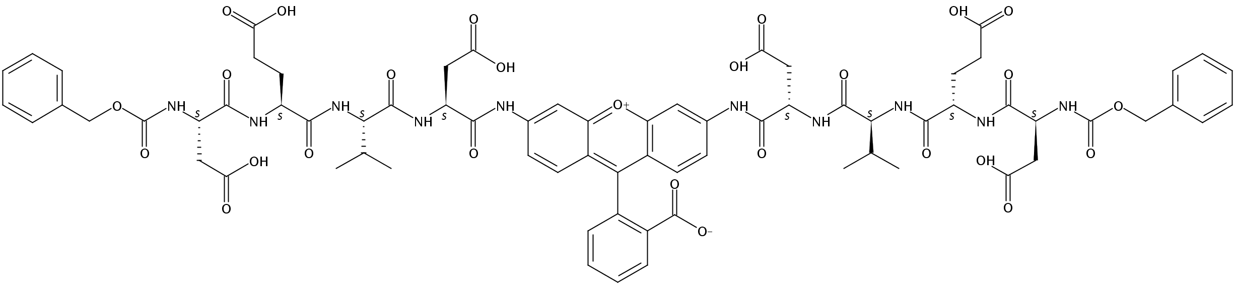 (Z-ASP-GLU-VAL-ASP)2-RHODAMINE 110