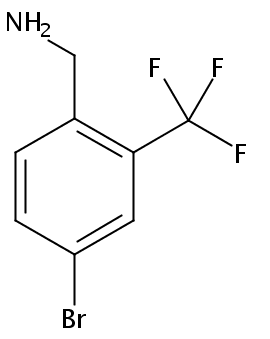 (4-bromo-2-(trifluoromethyl)phenyl)methanamine