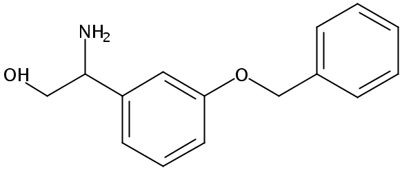 2-azanyl-2-(3-phenylmethoxyphenyl)ethanol