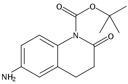 tert-Butyl 6-amino-2-oxo-3,4-dihydroquinoline-1(2H)-carboxylate