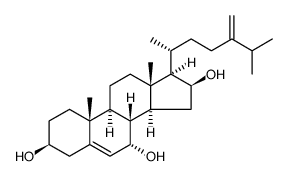 麦角甾-5,24(28)-二烯-3,7,16-三醇