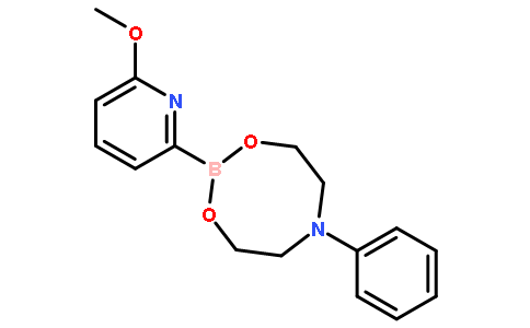 6-甲氧基吡啶-2-硼酸 N-苯基二乙醇胺酯