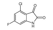 4-chloro-6-fluoro-1H-indole-2,3-dione
