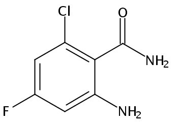 2-amino-6-chloro-4-fluorobenzamide