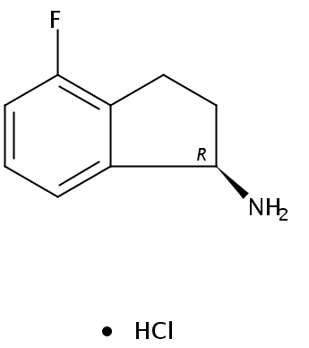 (R)-4-Fluoroindan-1-amine hydrochloride