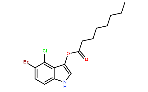 5-溴-4-氯-3-吲哚辛酯