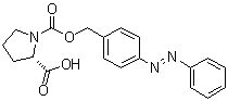 (2S)-1,2-吡咯烷二甲酸 1-[[4-(2-苯基偶氮)苯基]甲基]酯
