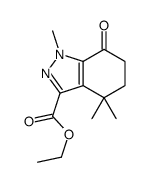 1,4,4-三甲基-7-氧代-4,5,6,7-四氢-1H-吲唑-3-羧酸乙酯