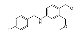 N-(4-Fluorobenzyl)-3,4-bis(methoxymethyl)aniline