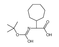 (2S)-2-cycloheptyl-2-[(2-methylpropan-2-yl)oxycarbonylamino]acetic acid